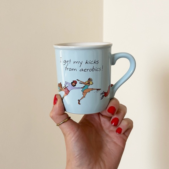 Fun Aerobics Themed Mug - Picture 1 of 4